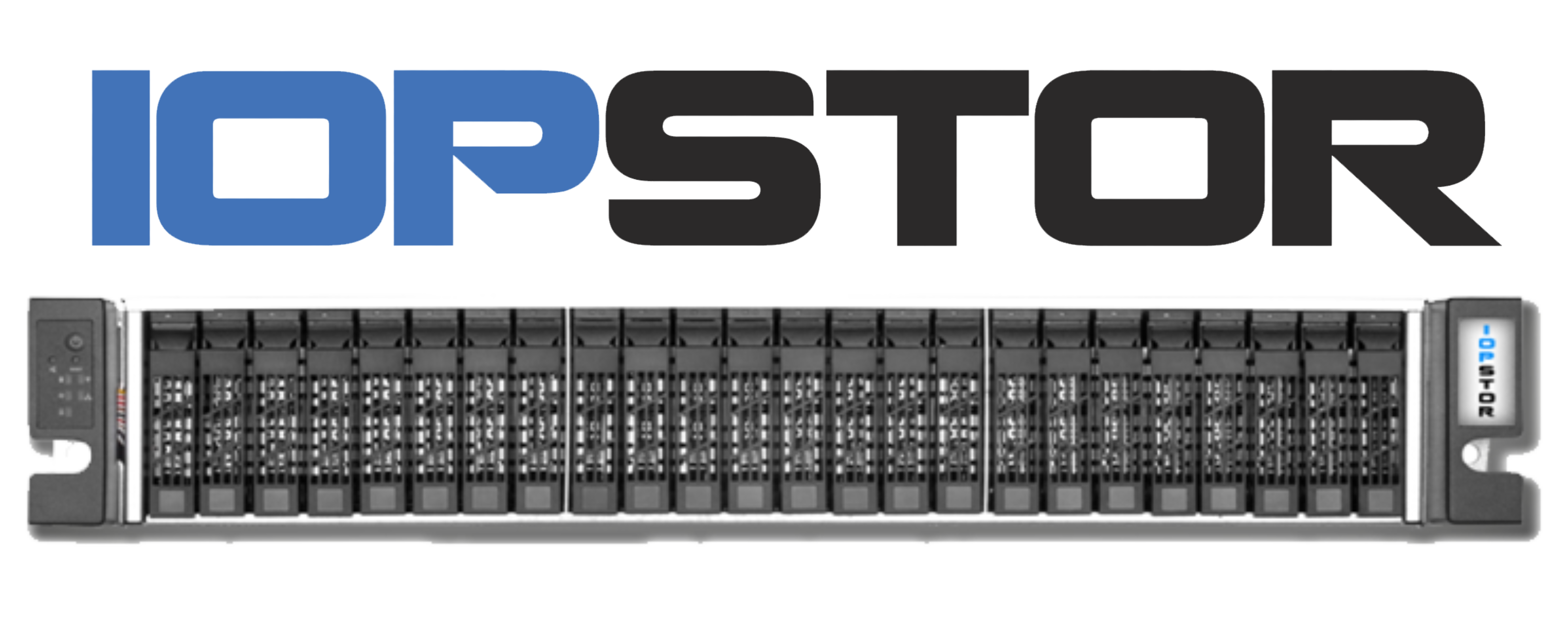 IOPStor 24-bay 2U all-flash array